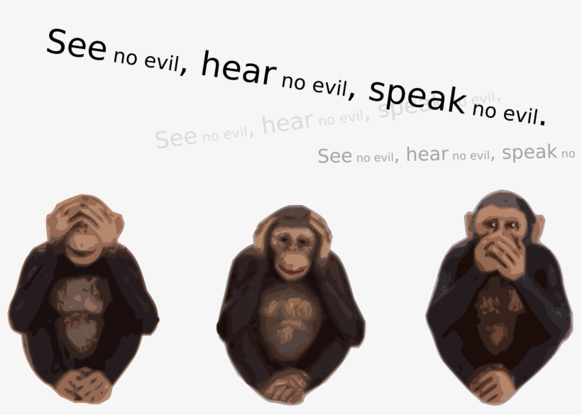 This Free Icons Png Design Of See No Evil Hear No Evil, transparent png #1084588