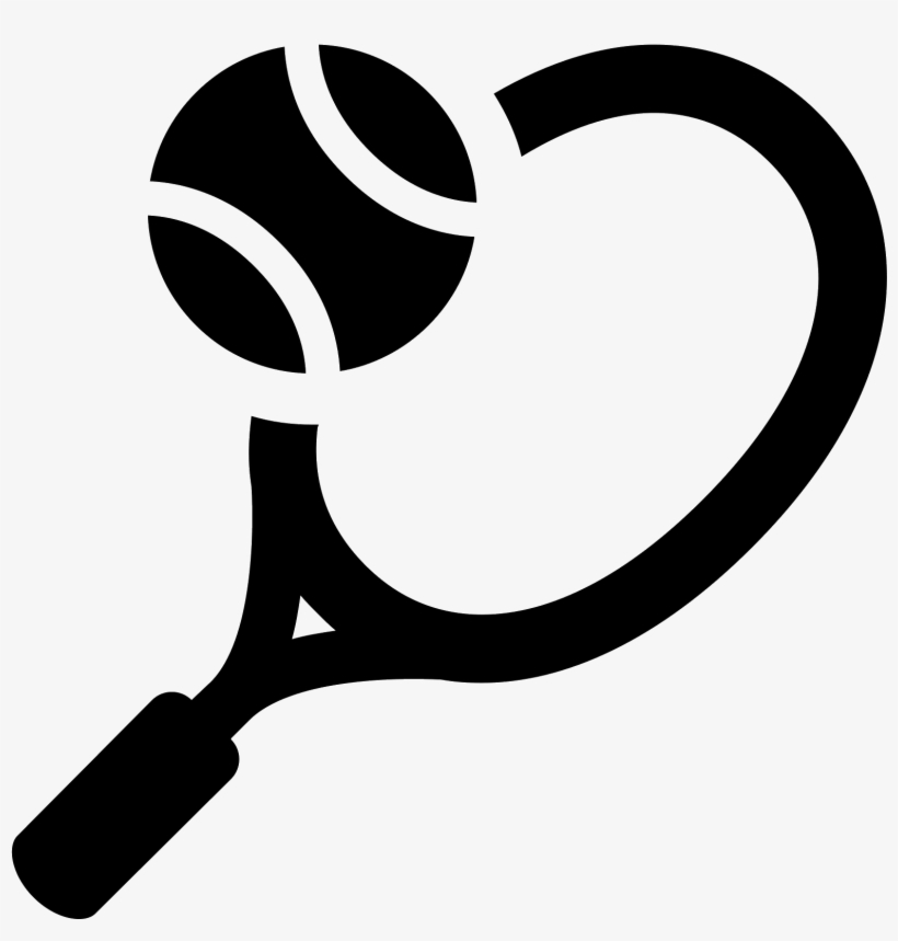 Tennis Racquet Icon - Tennis Icon Png, transparent png #1084654