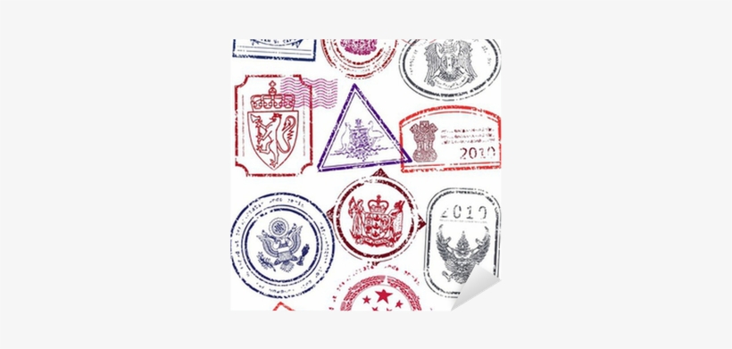 Free Passport Stamps Png - Stamps, transparent png #1084831