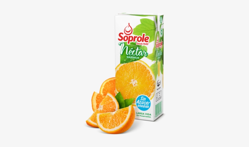 Soprole Néctar Naranja 200cc - Nectar De Jugo Soprole De 200 Ml, transparent png #1084995