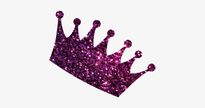 Crown Pink Glitter Glittery Sticker Freetoedit - Pink Sparkle Pink Crown, transparent png #1085016