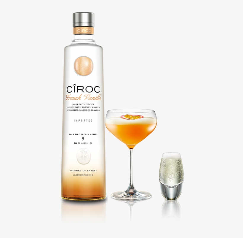 Cîroc Star Martini Vodka Drinks Tail Recipes Cîroc - Ciroc Coconut Vodka - 1 L Bottle, transparent png #1085267