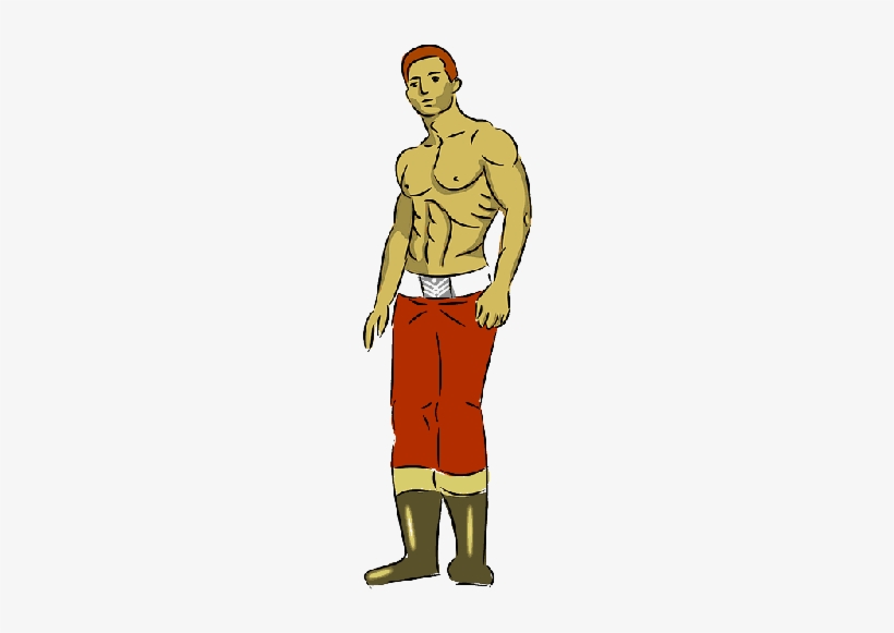 Mb Image/png - Full Body Man Cartoon Png, transparent png #1085320