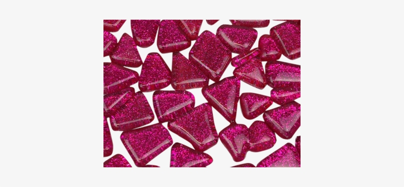 Pink Glitter Glass Tiles - Glass Tile, transparent png #1085545
