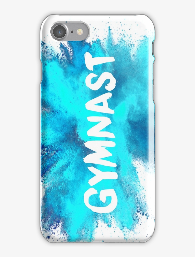 Blue Explosion Iphone 7 Snap Case - Gymnastics Iphone Case, transparent png #1085594