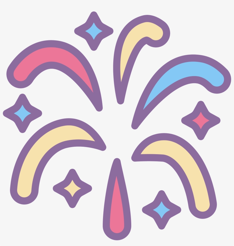 Eksplodujące Sztuczne Ognie Icon - Fireworks, transparent png #1086096