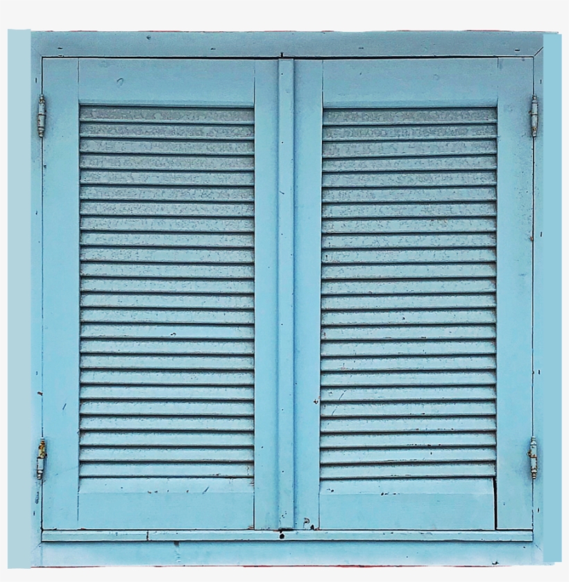 Babyblue Babybluecolor Windowpane Window Frame Windowbo - Window, transparent png #1086150