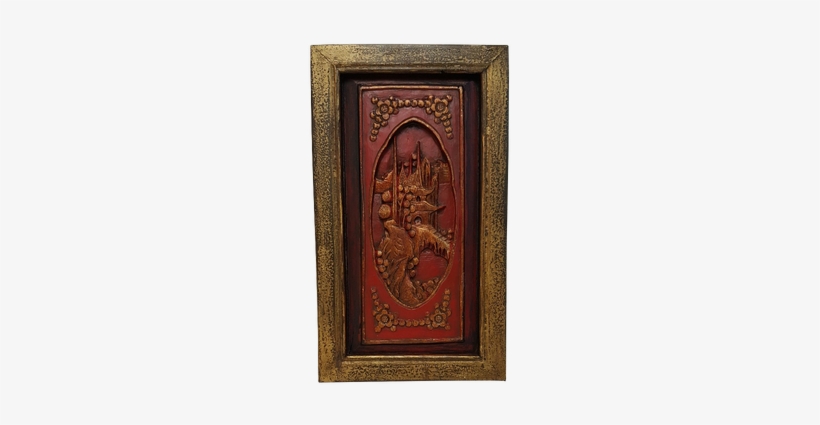 Chinese Antique Wall Panel Carved Florals - Antique, transparent png #1086152