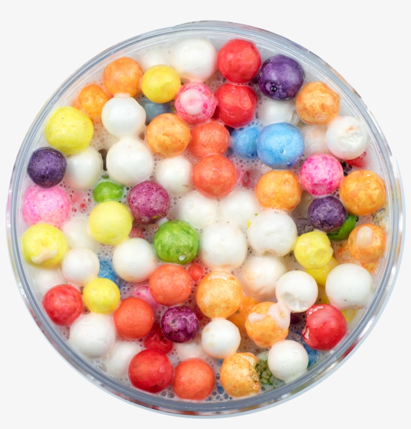 Fruity Pebble Cereal Slime - Pebbles Cereal, transparent png #1086363