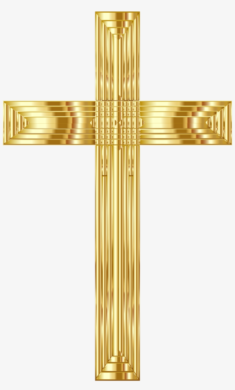 This Free Icons Png Design Of Golden Cross Variation, transparent png #1086735