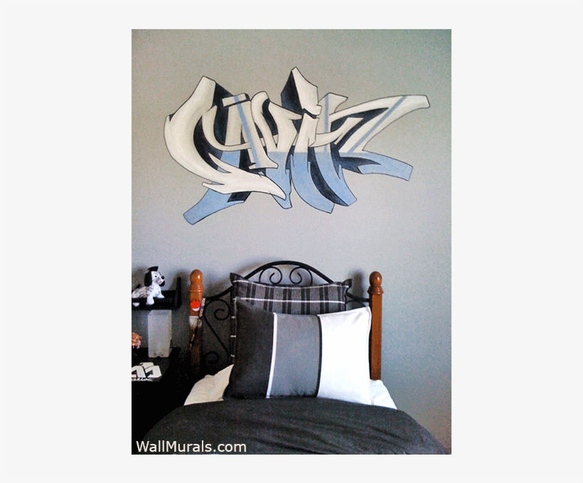 Gavin Graffiti Wall Mural - Mural, transparent png #1087175