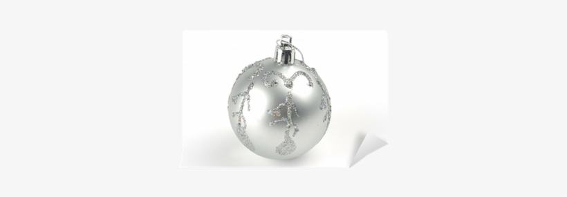 Bola Decorativa De Navidad Gris Y Dibujos Wall Mural - Christmas Ornament, transparent png #1087176