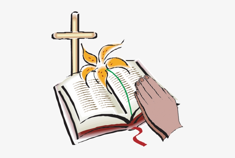 A Golden Cross Standing On - Clip Art Bible Png, transparent png #1087305