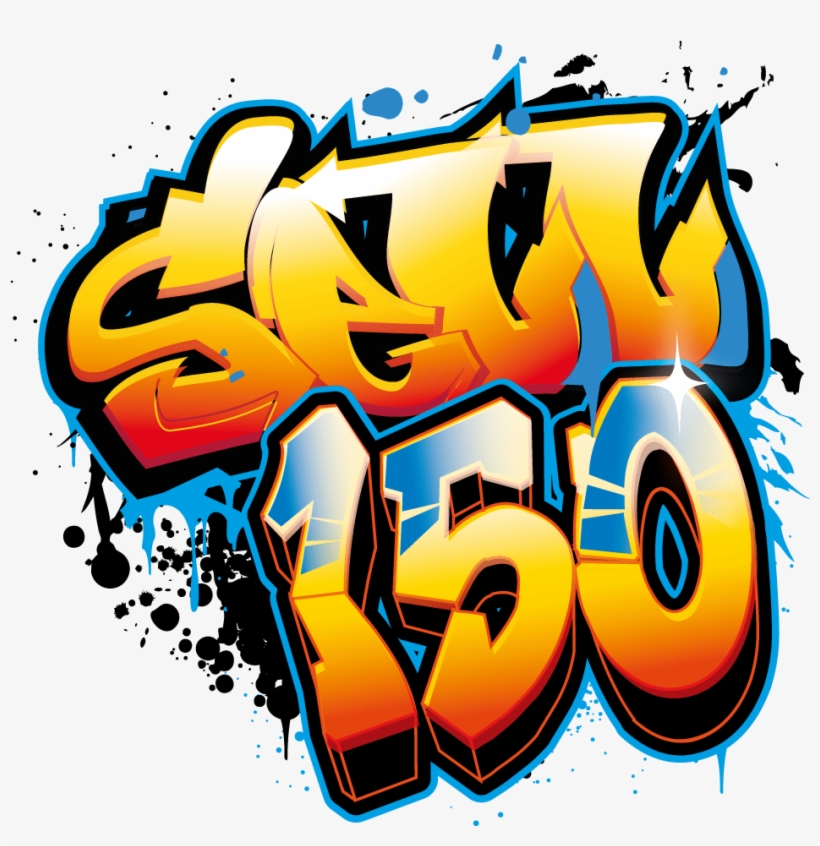 Design Graffiti Art Name With Character Or Logo Wall - Graphic Design, transparent png #1087468