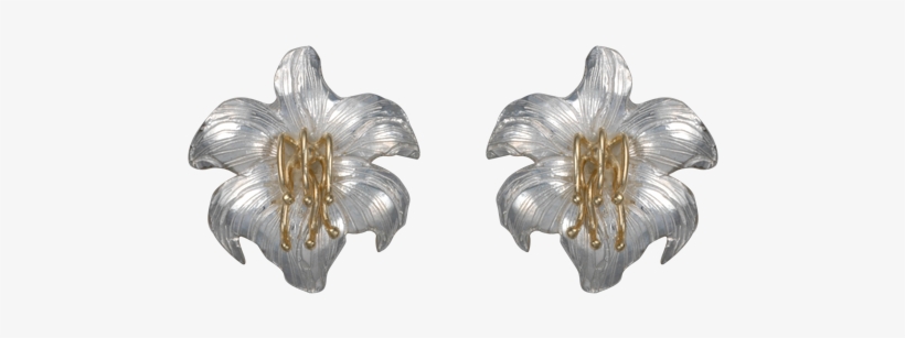 Easter Lily Earrings, transparent png #1087493