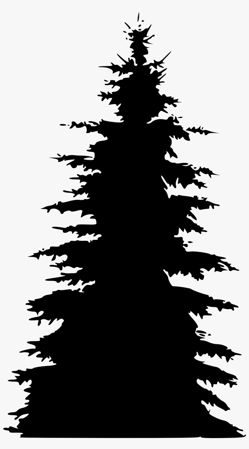 Free Png Pine Tree Silhouette Png Images Transparent - Pine, transparent png #1087615