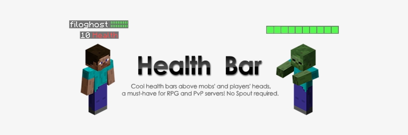 Minecraft Boss Health Bar - Health, transparent png #1087992