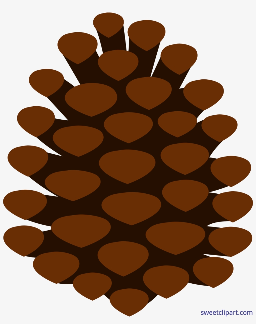 Clip Art Sweet - Pinecone Clipart, transparent png #1088074