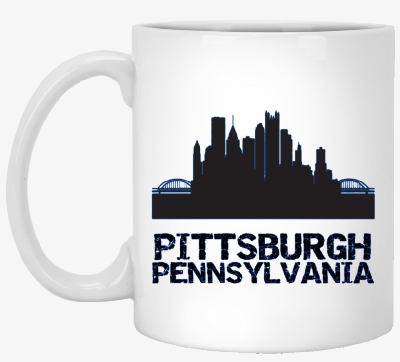 Pittsburgh Pennsylvania City Skyline Silhouette 11 - Pennsylvania, transparent png #1088162