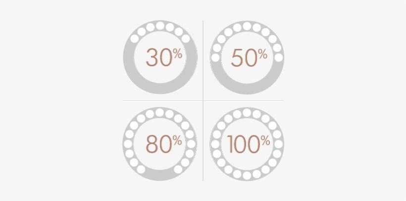 Please Select How Far Around The Stones On Your Wedding - Circle, transparent png #1088385