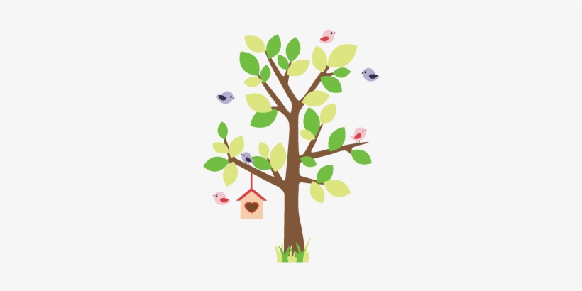 Mujer - Tree With Leaves Cartoon, transparent png #1088757