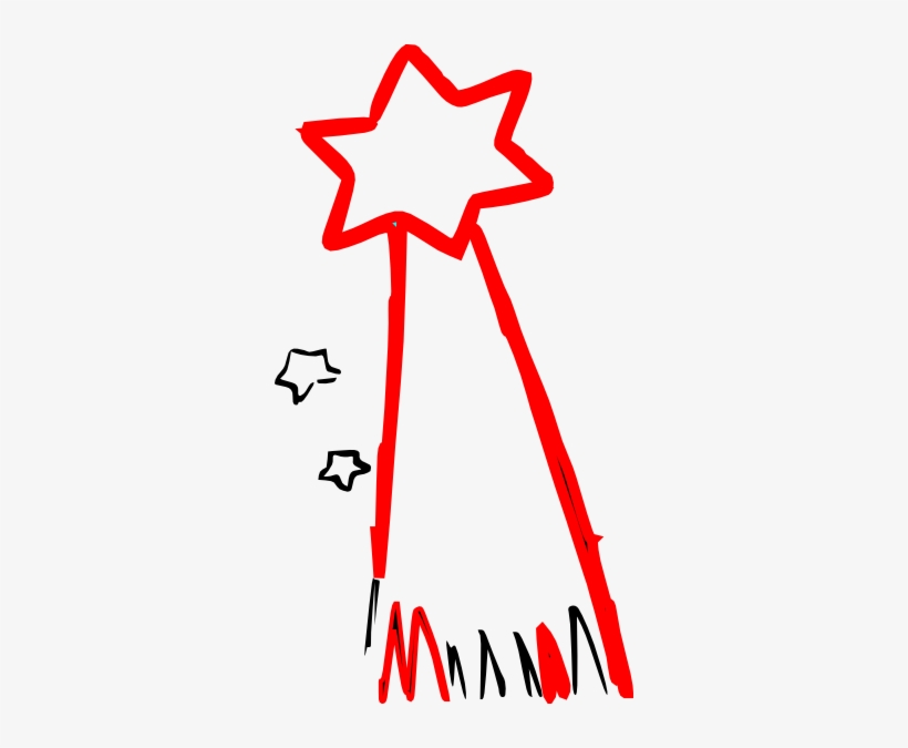Png Free Shooting Stars Clipart Free - Shooting Star Clip Art, transparent png #1088935