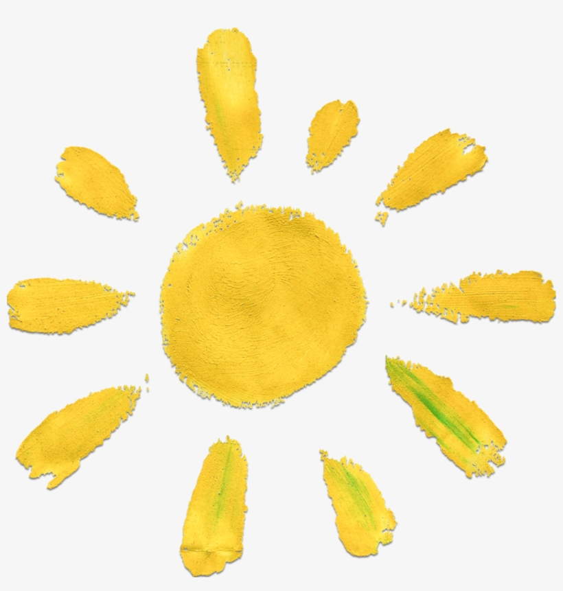 Sun Art, Art Background, Yellow Background, Doodle - Art Hoe Png, transparent png #1089050