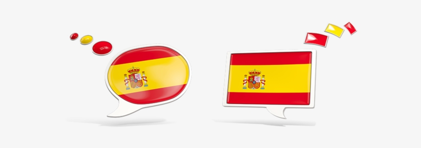 Spanish Flag Speech Bubble, transparent png #1089281