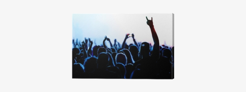 Rock Concert Crowd Png, transparent png #1089481