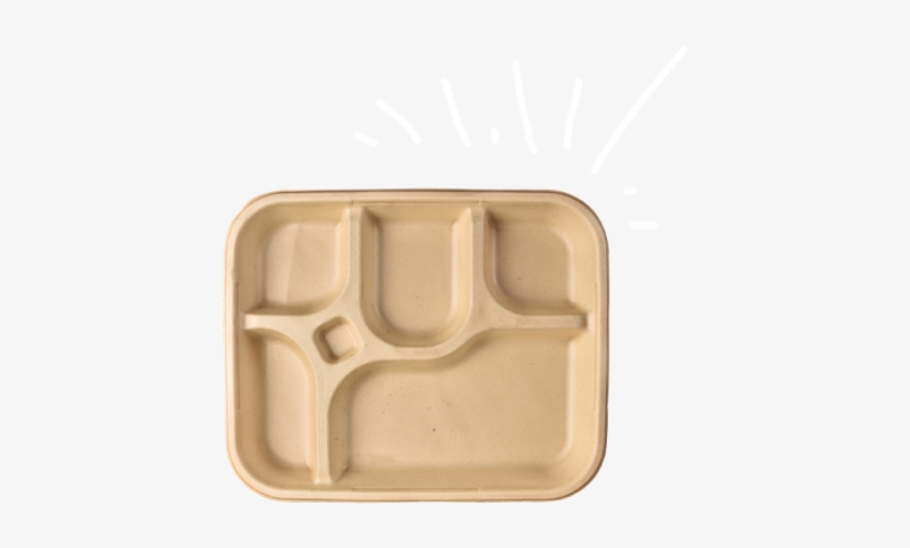 Sugarcane Bagasse Plates In India - Tableware, transparent png #1089581