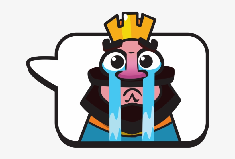 File - Crying - Clash Royale Emotes Goblin, transparent png #1089655