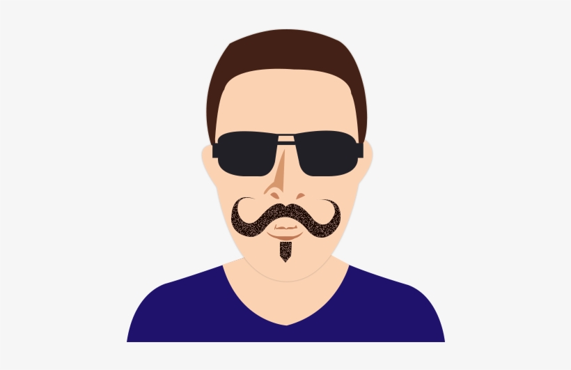 Soulful Handlebar Mustache Goatee Free Transparent PNG Download
