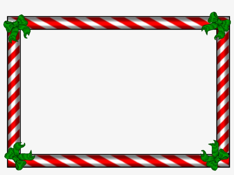 Best Photos Of Cane Border Christmas Clip - Christmas Candy Cane Border, transparent png #1090038