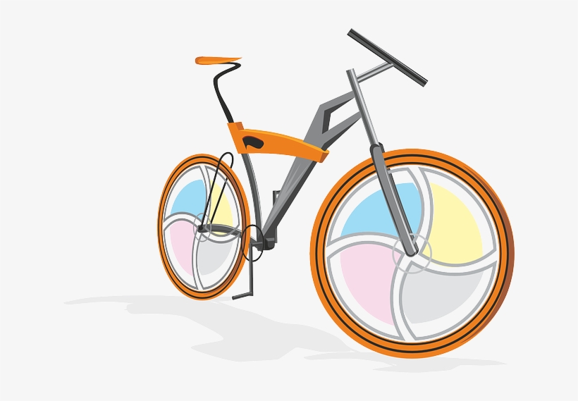 Clipart Royalty Free Library Forgetmenot Publicat De - Bicycle Clip Art, transparent png #1090129