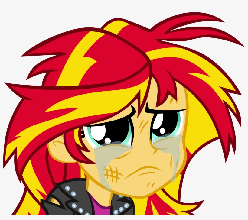 Pinkiespartygirl, Crying, Equestria Girls, Safe, Simple - Sunset Shimmer Gives Birth, transparent png #1090268