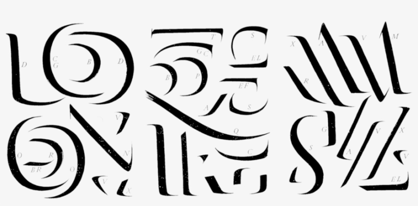 Trazos Pincel Catich - Serif, transparent png #1090673