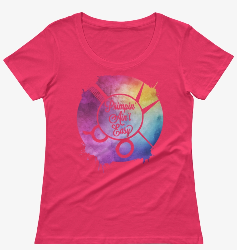 Primpin' Ain't Easy Watercolor Design - Supernatural Saving People Hunting Things Funny Vday, transparent png #1091258