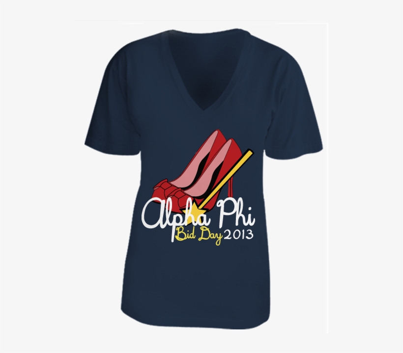 Alpha Phi Ruby Slippers Bid Day - Bid Day Sorority Themes Wizard Of Oz, transparent png #1091570
