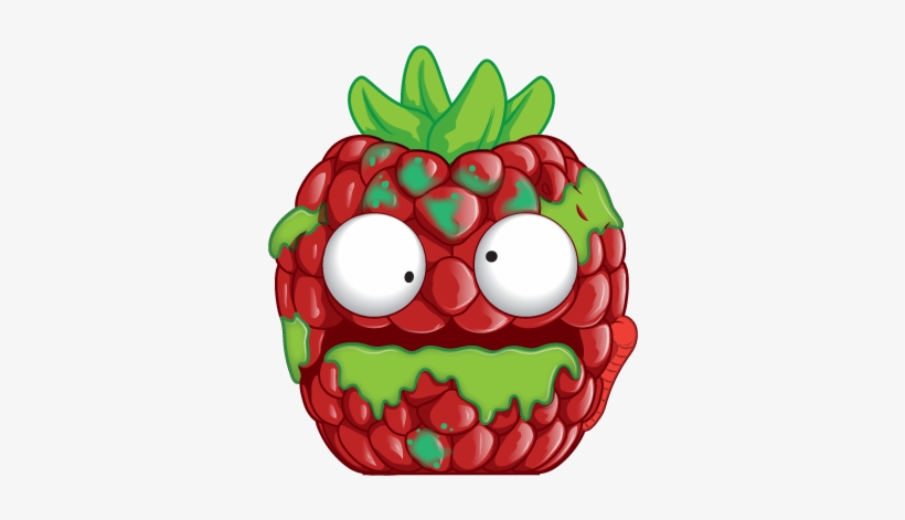 Revolting-raspberry - Grossery Gang Revolting Raspberry, transparent png #1091573
