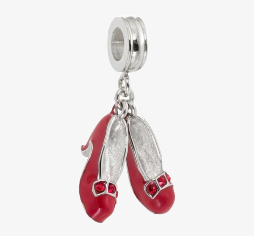 Connections From Hallmark Ruby Slipper Charm - Connections From Hallmark Stainless-steel Celebrate, transparent png #1091622