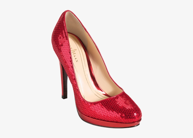 The Modern Ruby Red Slipper - Basic Pump, transparent png #1092256
