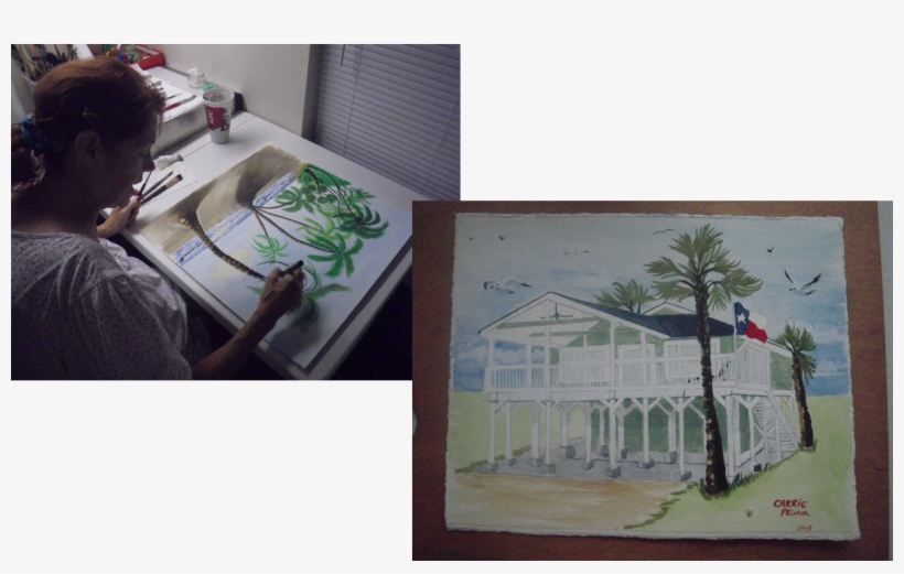 Your Home In Watercolors - Painting, transparent png #1092335