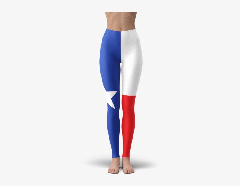 Texas Flag Leggings - Texas Leggings, transparent png #1092358