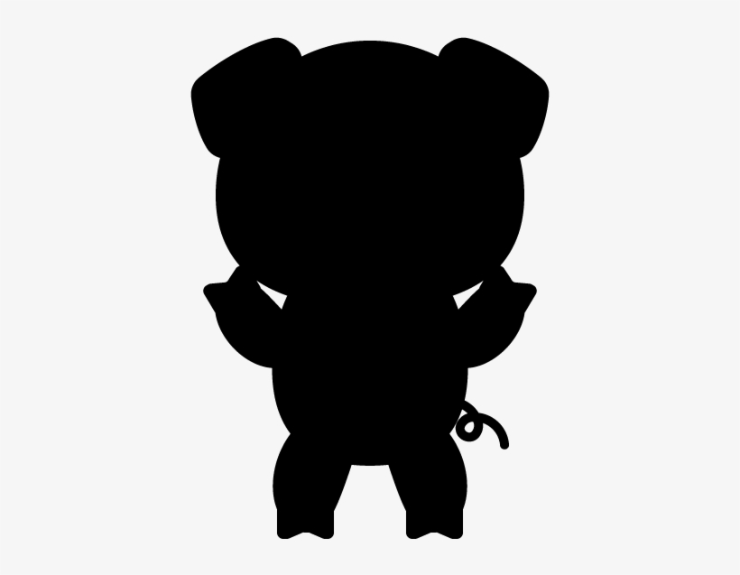 Pig Silhouette Png - Erkek Profil Silüet, transparent png #1092367