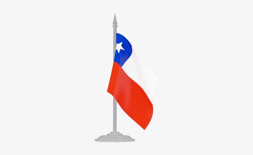 Chile Flag Clipart Texas - Costa Rica Flag Pole, transparent png #1092553