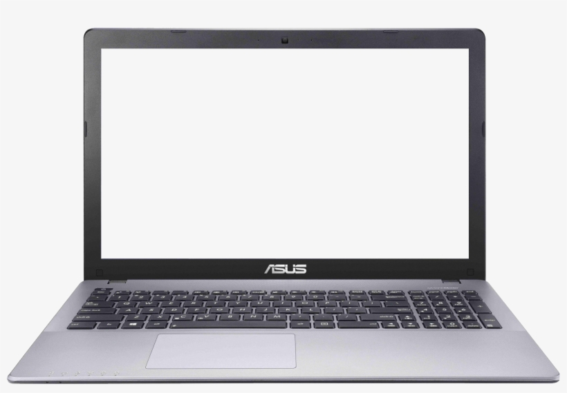 Asus Silver Laptop Transparent Png Image - Laptop Transparent Background Png, transparent png #1092556