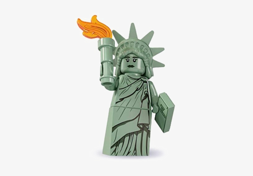 Statue Of Liberty Png Photo - Lego Minifigures Series 6 - Lady Liberty, transparent png #1092627