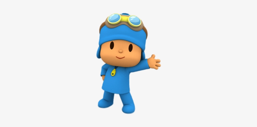 Pocoyo Aviator Glasses Png - Pocoyo, transparent png #1092686