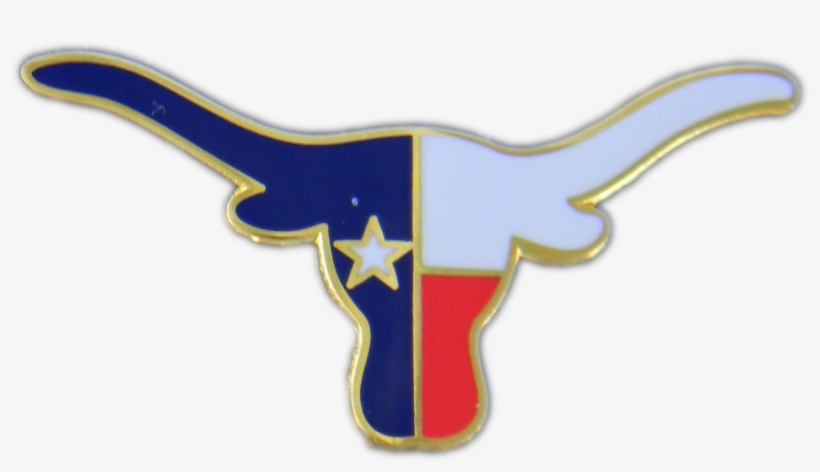 Texas National Guard Pin - Texas Bull, transparent png #1092746