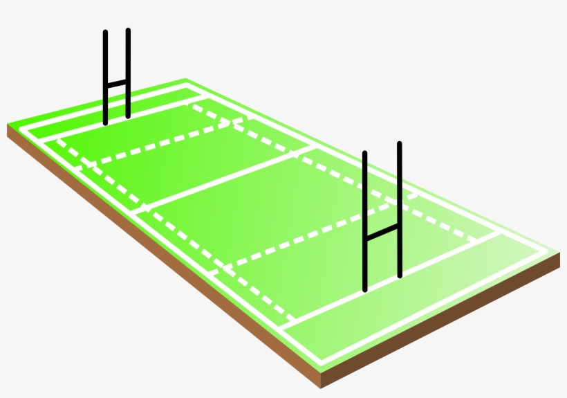 This Free Icons Png Design Of Rugby Field, transparent png #1092901